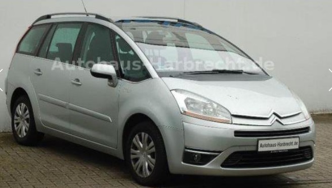 Left hand drive CITROEN C4 PICASSO 2.0 HDI 150BHP TENDANCE 7 SEATS
